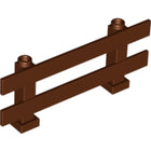 LEGO® los onderdeel Hek in kleur Roodachtig Bruin 6079