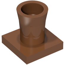 Plaatje in Gallery viewer laden, LEGO® los onderdeel Boom in kleur Roodachtig Bruin 2563