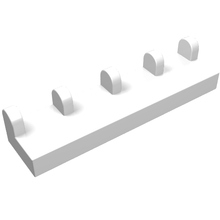 Plaatje in Gallery viewer laden, LEGO® los onderdeel Scharnier in kleur Wit 4625
