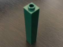 Plaatje in Gallery viewer laden, LEGO® los onderdeel Steen in kleur Donkergroen 2453a