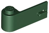 LEGO® los onderdeel Deur in kleur Donkergroen 3822