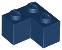 LEGO® los onderdeel Steen in kleur Donkerblauw 2357