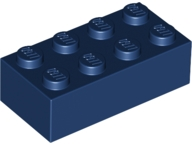 LEGO® los onderdeel Steen in kleur Donkerblauw 3001