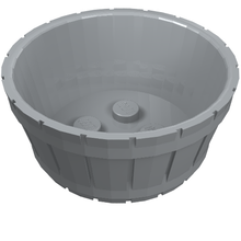 Plaatje in Gallery viewer laden, LEGO® los onderdeel Container Licht Blauwachtig Grijs 4424