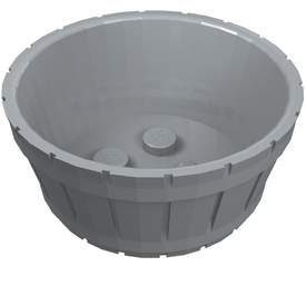 LEGO® los onderdeel Container Licht Blauwachtig Grijs 4424