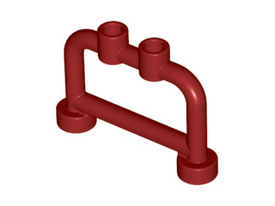 LEGO® los onderdeel Staaf in kleur Donkerrood 4083