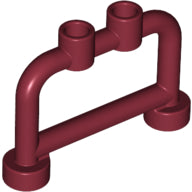 LEGO® los onderdeel Staaf in kleur Donkerrood 4083