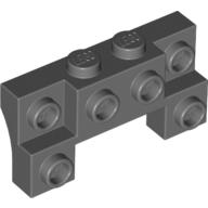 LEGO® Steen Aangepast Donker Blauwachtig Grijs 52038