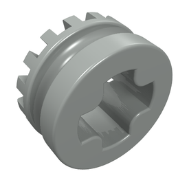 LEGO® los onderdeel Technisch in kleur Lichtgrijs 4265a