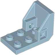 LEGO® los onderdeel Beugel in kleur Zandblauw 4598