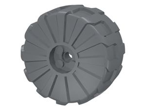 LEGO® los onderdeel Wiel Donker Blauwachtig Grijs 2515