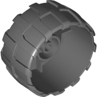 LEGO® los onderdeel Wiel Donker Blauwachtig Grijs 2515