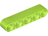 LEGO® los onderdeel Technische Hefbalk in kleur Limoen 32316