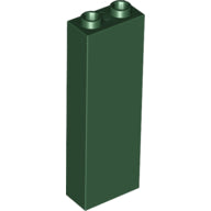 Plaatje in Gallery viewer laden, LEGO® los onderdeel Steen in kleur Donkergroen 2454