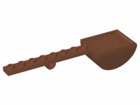 LEGO® los onderdeel Plaat Aangepast Roodachtig Bruin 30275