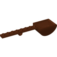 LEGO® los onderdeel Plaat Aangepast Roodachtig Bruin 30275