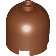 Plaatje in Gallery viewer laden, LEGO® los onderdeel Steen Rond Roodachtig Bruin 30151