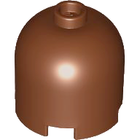 LEGO® los onderdeel Steen Rond Roodachtig Bruin 30151