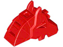 LEGO® los onderdeel Dier Accessoire in kleur Rood 48492