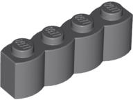 LEGO® Steen Aangepast Donker Blauwachtig Grijs 30137