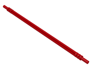 LEGO® los onderdeel Slang Zachte As in kleur Rood 32202