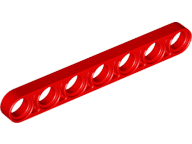 LEGO® los onderdeel Technische Hefbalk in kleur Rood 32065