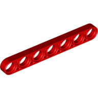 Plaatje in Gallery viewer laden, LEGO® los onderdeel Technische Hefbalk in kleur Rood 32065