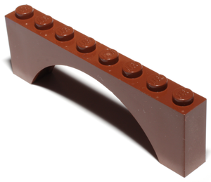 LEGO® los onderdeel Steen Boog Roodachtig Bruin 3308