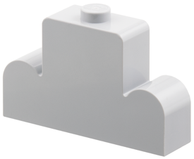 LEGO® onderdeel Steen Aangepast Licht Blauwachtig Grijs 4088