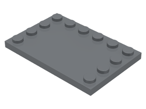LEGO® Tegel Aangepast Donker Blauwachtig Grijs 6180