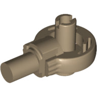 Plaatje in Gallery viewer laden, LEGO® los onderdeel Technisch Donker Geelbruin 47455
