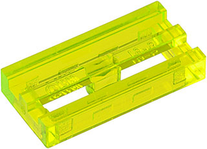 LEGO® onderdeel Tegel Aangepast Doorzichtig Neon Groen 2412b