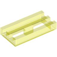 LEGO® onderdeel Tegel Aangepast Doorzichtig Neon Groen 2412b