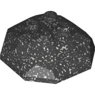 Plaatje in Gallery viewer laden, LEGO® los onderdeel Rots in kleur Speckle Zwart-Zilver 30293