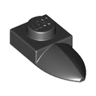 LEGO® los onderdeel Plaat Aangepast in kleur Zwart 49668