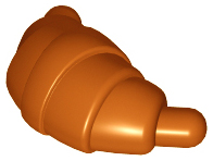 Plaatje in Gallery viewer laden, LEGO® los onderdeel Eten &amp; Drinken Donker Oranje 33125