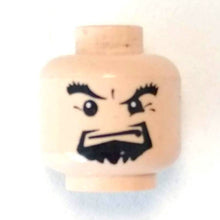 Plaatje in Gallery viewer laden, LEGO® los onderdeel Hoofd in kleur Lichte Noga 3626pb0253
