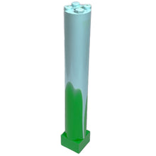 Plaatje in Gallery viewer laden, LEGO® los onderdeel Steunpilaar in kleur Aqua 6168c01pb01