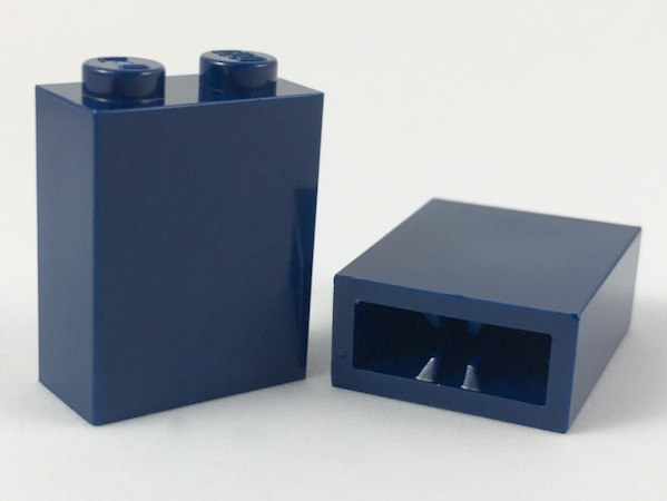 LEGO® los onderdeel Steen in kleur Donkerblauw 3245b