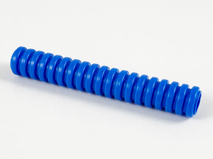 LEGO® los onderdeel Slang Geribbeld in kleur Blauw 78c06
