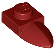 LEGO® los onderdeel Plaat Aangepast Donkerrood 49668