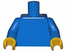 LEGO® los onderdeel Lijf in kleur Blauw 973c07