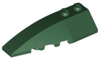LEGO® los onderdeel Wig in kleur Donkergroen 41748
