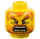 LEGO® los onderdeel Hoofd in kleur Geel 3626pb0255