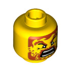 LEGO® los onderdeel Hoofd in kleur Geel 3626pb0255