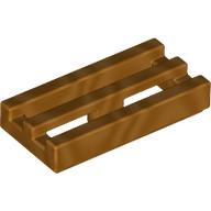 Plaatje in Gallery viewer laden, LEGO® los onderdeel Tegel Aangepast Metallic Gold 2412b