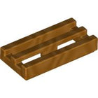 LEGO® los onderdeel Tegel Aangepast Metallic Gold 2412b