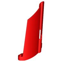 Plaatje in Gallery viewer laden, LEGO® los onderdeel Technisch Paneel in kleur Rood 44351