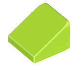 Plaatje in Gallery viewer laden, LEGO® los onderdeel Dakpan Algemeen in kleur Limoen 54200