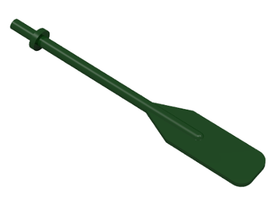 LEGO® los onderdeel Boot in kleur Donkergroen 4794b